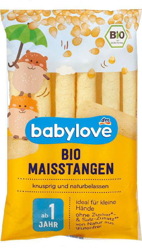 babylove Bio Maisstangen