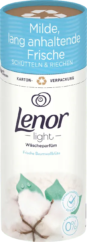 Lenor W&auml;scheparf&uuml;m light frische Baumwollbl&uuml;te