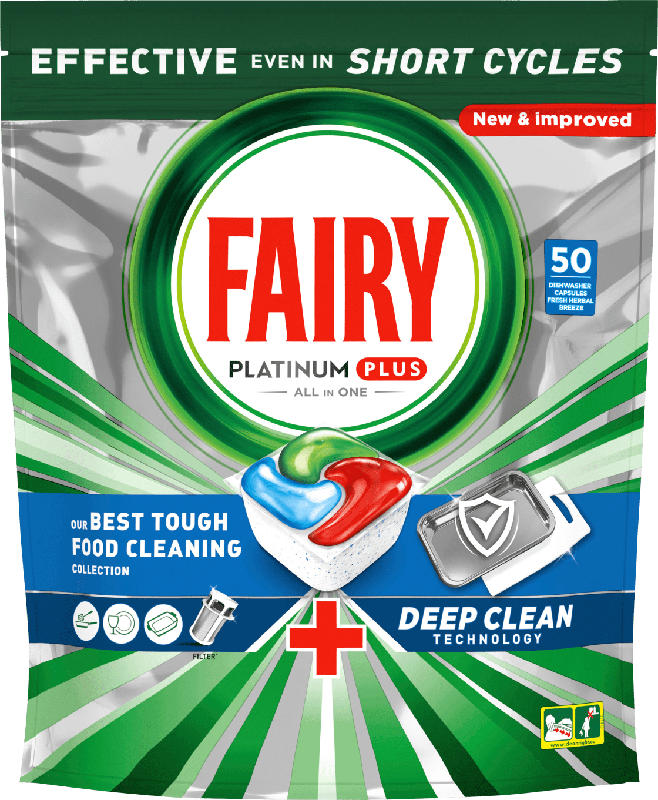 Fairy Platinum Plus Spülmaschinen Tabs