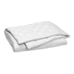 Duvet LUNA-LOFT CAMEL, coton, blanc