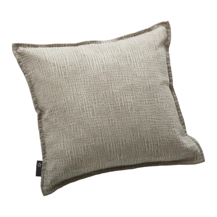 Fodera di cuscino LARIS, cotone/poliestere/, grigio
