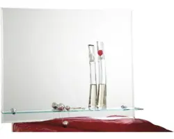 Flachspiegel Amirro Milano 70x100 cm mit Ablage