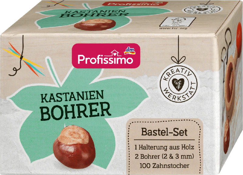 Profissimo Kastanienbohrer-Set