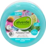 dm drogerie markt alverde NATURKOSMETIK Fußbutter Bio-Limette, Bio-Echinacea