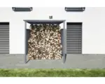Hornbach Fahrradunterstand, Kaminholzunterstand WESTMANN 170 x 196 cm anthrazit