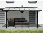 Hornbach Terrassenüberdachung WESTMANN Bruce 435 x 300 cm schwarz