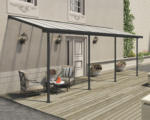 Hornbach Terrassenüberdachung PALRAM Sierra 670 x 230 cm grau