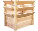 Hornbach Hochbeet klassisch WESTMANN Premium Gr. XL 90 x 65 x 73 cm natur