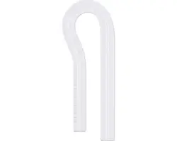 Aquarium Zubehör Glas Ein-/Auslass AMAZING AQUA Wheels 16/22 mm transparent