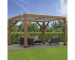 Hornbach Pergola, Pavillon WESTMANN Karl 396 x 335 x 251 cm natur