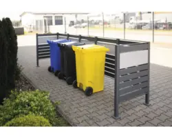 Mülltonnenbox WESTMANN Planum 410 x 90 x 120 cm anthrazit