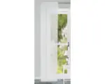Hornbach Schiebegardine Basic weiß 60x300 cm