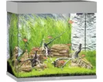 Hornbach Aquarium Juwel Lido 200 mit LED-Beleuchtung, Pumpe, Filter, Heizer ohne Unterschrank grau