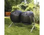 Hornbach Twin-Komposter 380 Liter inklusive Stahlgestell