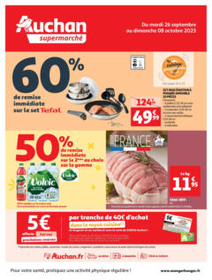 Auchan - Prévisualisation de Auchan Spécial Cuisine Gourmande valide à partir de 26.09.2023