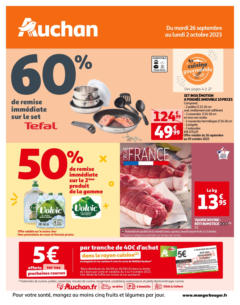 Prévisualisation de Prospectus du magasin Auchan formulaire valide 26/09/2023