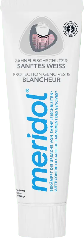 meridol sanftes Weiss Zahnpasta Zahnfleischschutz