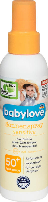 babylove Sensitive Sonnenspray LSF 50+