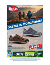 Hervis újság érvényessége 2023.10.01-ig