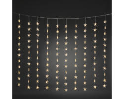Lichtvorhang Konstsmide Stern 140 x 120 cm 120 LEDs Lichtfarbe bernstein