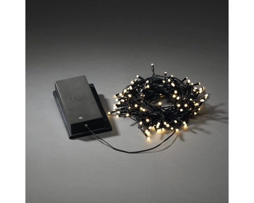 LED Lichterkette Konstsmide 11,9 m + 0,5 m Zuleitung 120 LEDs Lichtfarbe warmweiß