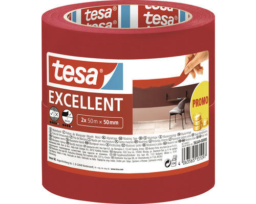 Malerband Tesa Excellent 2er Pack 50mm