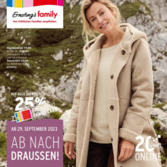 Vorschau von dem Prospekt des Geschäftes Ernsting's family, gültig ab dem 29.09.2023