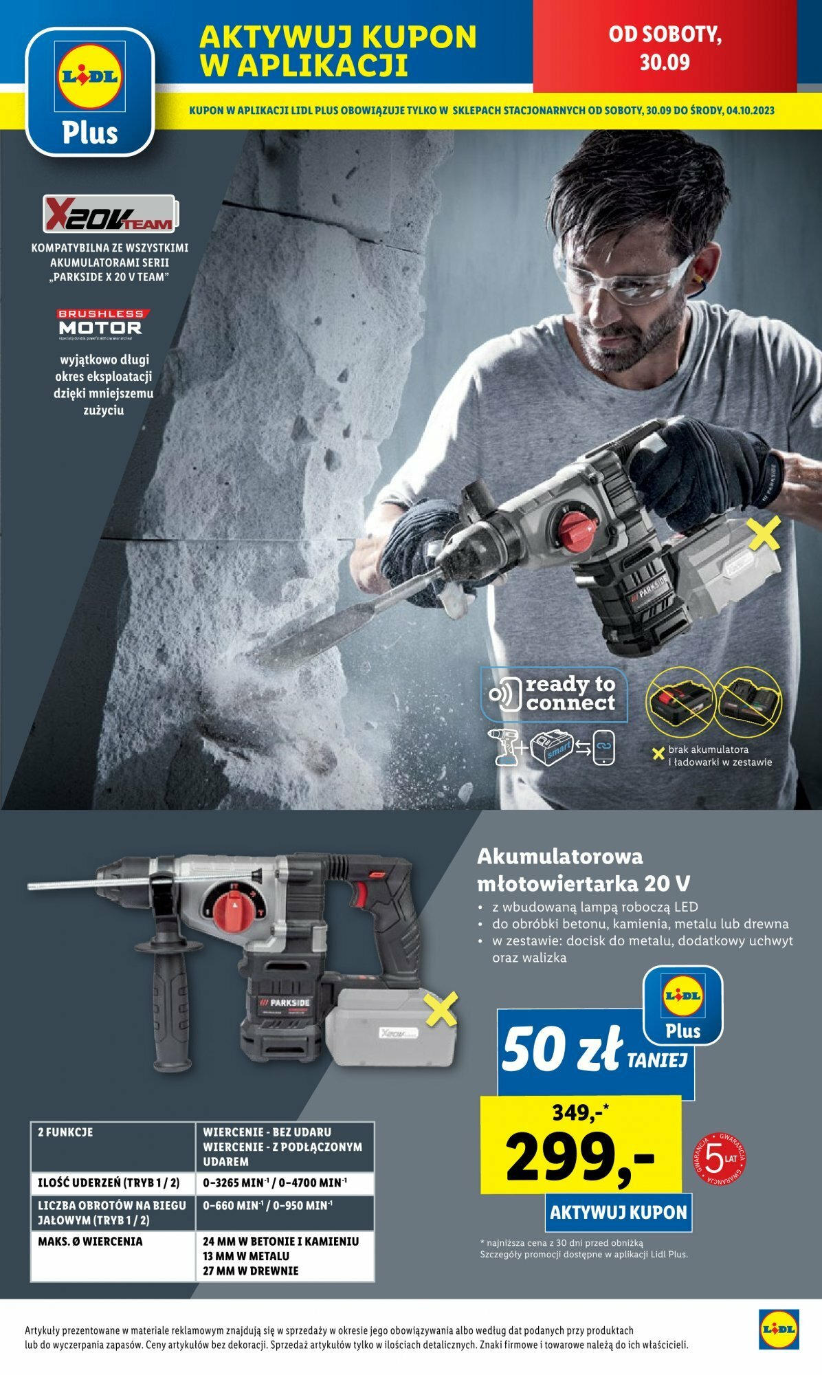 LIDL gazetka od soboty 30.09.2023 | Aktualna od czwartku | Strona: 5 | Produkty: Walizka, Lampa LIDL gazetka (od soboty 30.09.2023) - Aktualna od czwartku | Strona: 5 | Produkty: Walizka, Lampa