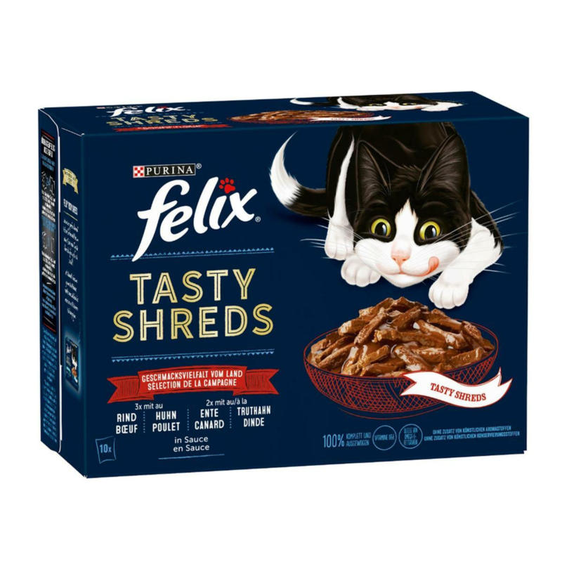 Felix Tasty Shreds Fleisch