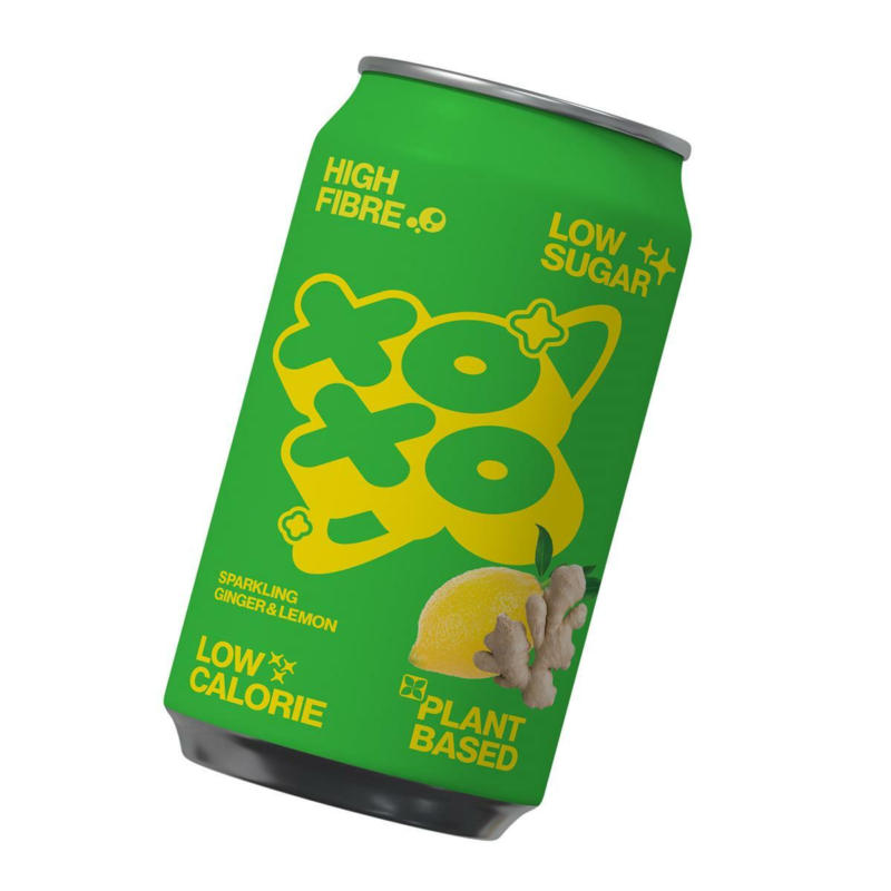 Xoxo Ginger&Lemon Sparkling Soda