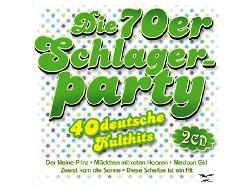 Various - Die 70er Schlagerparty-40 deutsche Kulthits [CD]