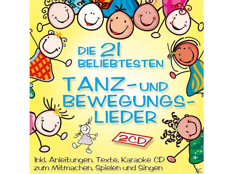 Jeanette & Eddy Mit Den Sing Move Kids - Die 21 beliebtesten Tanz- und Bewegungslieder für Kinder [CD]