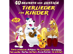 Various - 40 beliebte u.lustige Tierlieder f.Kinder [CD]