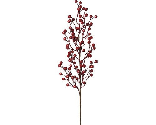 Kunstpflanze Beerenzweig Höhe: 71 cm rot