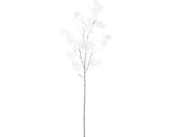 Kunstpflanze Potentillablattzweig Höhe: 70 cm weiß