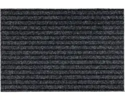 Ripsmatte anthrazit 0,48 cm 150 cm breit (Meterware)