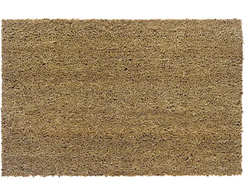 Fußmatte nach Maß Kokos natur 24 mm 120 cm Breite (Meterware)