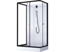 Designdusche Aurlane Black Magic 80x110x200 cm