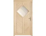 Hornbach Nebeneingangstür Helsinki Fichte 1100 x 2100 mm DIN Rechts