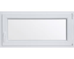 Kellerfenster Dreh-Kipp Kunststoff RAL 9016 verkehrsweiß 1000x600 mm DIN Rechts (2-fach verglast)