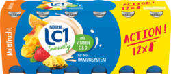 Yogourt à boire Multifruits LC1 Nestlé, Immunity, 12 x 100 g