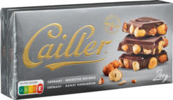 Tablette de chocolat Crémant-Noisettes entières Cailler , 2 x 200 g