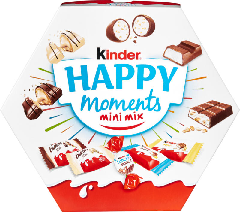 Ferrero Kinder Happy Moments Mini Mix, 161 g