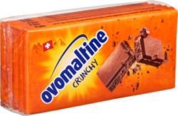Tablette de chocolat Ovomaltine Crunchy Wander, 5 x 100 g