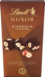 Nuxor Gianduja-Noir Lindt, con nocciole intere tostate, 193 g