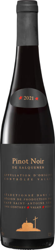 Pinot Noir de Salquenen AOC Valais, Svizzera, Vallese, 2021, 70 cl