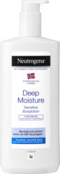 Neutrogena Deep Moisture Bodylotion Sensitive, 400 ml