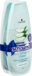 Schwarzkopf Schauma Shampoo Anti-Schuppen Classic, 2 x 400 ml