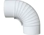 Hornbach Ofenrohr-Bogen Bertrams 90° Ø 120 mm emailliert weiß
