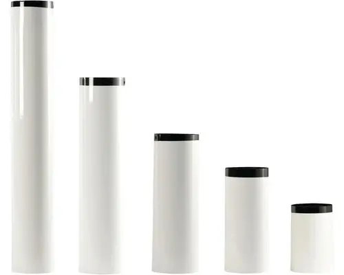 Ofenrohr Bertrams Ø 120 mm emailliert weiß 0,50 m